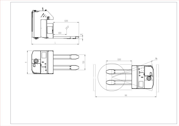 6.0-8.0T CBD Series Electric Pallet Truck