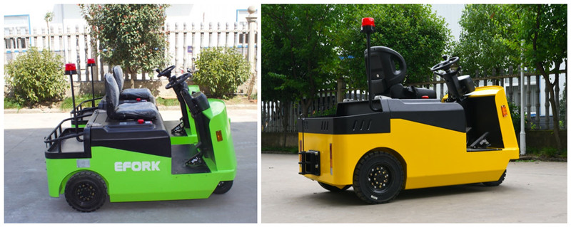 Seated Rider Electric Tow Tractor 48V