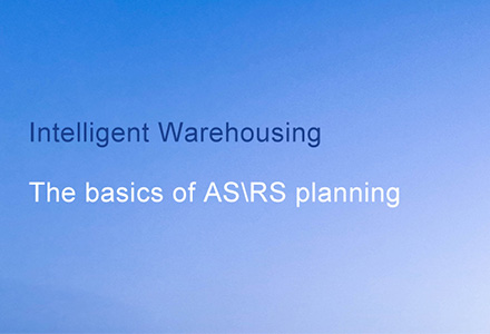 Intelligente Lagerhaltung – AS\RS-Planungsbasis